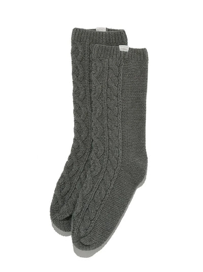 Souffle Aran Socks gelato pique