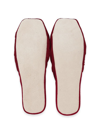 Strawberry Ribbon Room Shoes