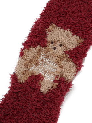 [HOLIDAY] Gelato Snow Bear Jacquard Socks