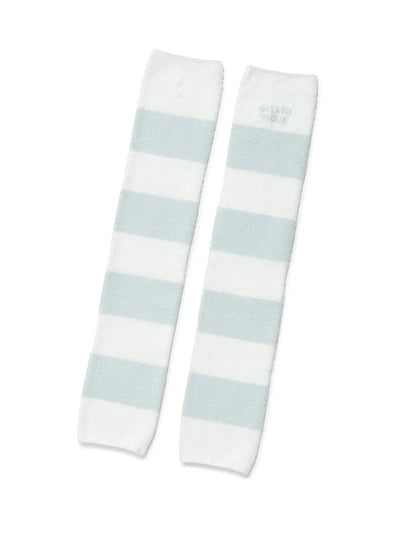 Spring Smoothie 2 Striped Leg Warmers gelato pique
