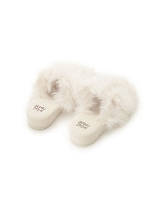 Cat Ear Fur Room Shoes