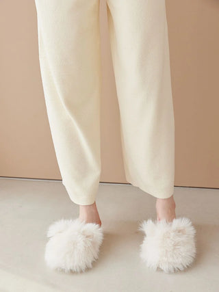 Cat Ear Fur Room Shoes