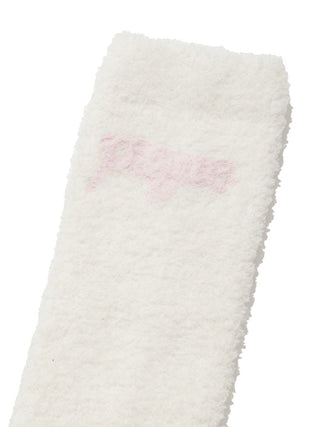 [Valentine] Logo Frill Soft Socks