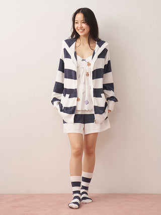 Smoothie Lite Cool Striped Socks