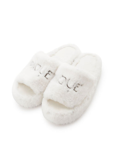 Soft Fur Room Shoes gelato pique