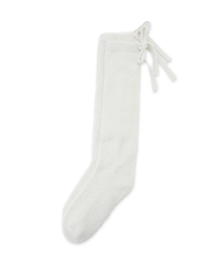 Glitter Feather Ribbon Socks gelato pique