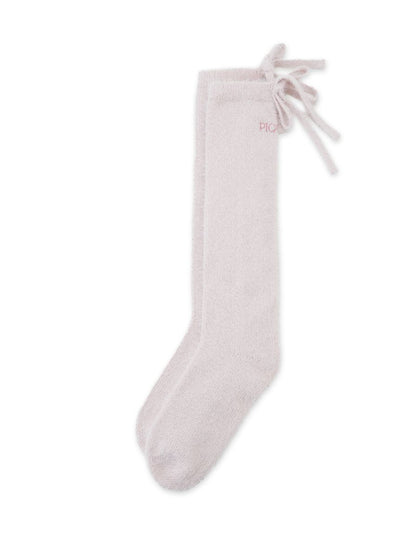 Glitter Feather Ribbon Socks gelato pique