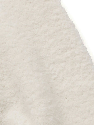  DOG 3 Motif Long Sleeve Mini Dress & Leggings Loungewear Set in off-white, Women's Loungewear Dresses, Women's Loungewear Pants Pajamas & Sleep Pants Sets at Gelato Pique USA