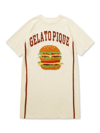 Recycled Moko Pizza Oversized Lounge Dress a Premium collection item of Loungewear and Dress for Women at Gelato Pique USA.