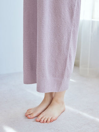 Gelato Pique USA pink Panda Jacquard Dress capturing premium loungewear feel, showcasing feminine silhouette for spring.