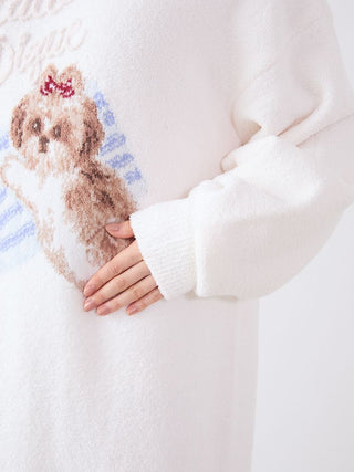 Shih Tzu Jacquard Dress
