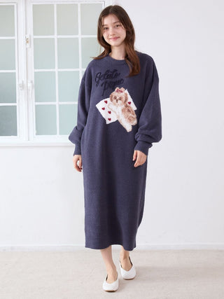 Shih Tzu Jacquard Dress
