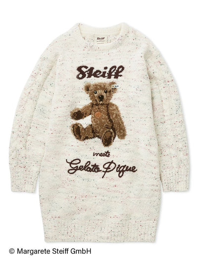 [Steiff] Powder 55PB Jacquard Dress gelato pique