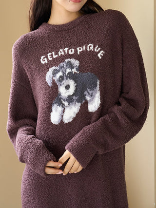 Baby Moco Dachshund / Schnauzer Jacquard Dress