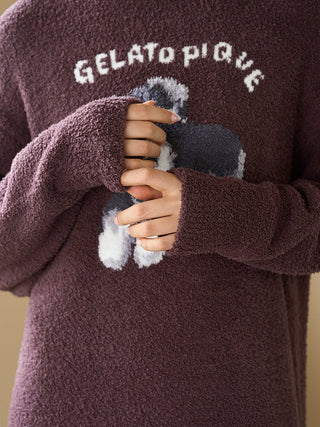 Baby Moco Dachshund / Schnauzer Jacquard Dress