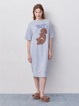 Roll Over Dog Jacquard Dress