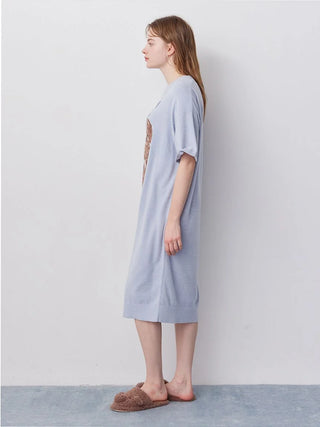 Roll Over Dog Jacquard Dress