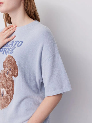 Roll Over Dog Jacquard Dress