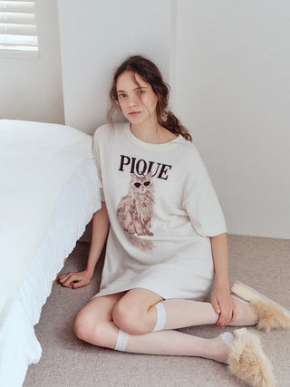 Fashionable Cats & Dogs Jacquard Smoothie Dress