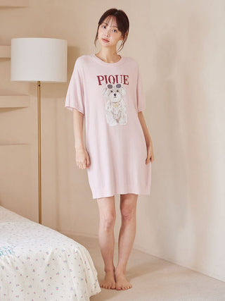 Fashionable Cats & Dogs Jacquard Smoothie Dress