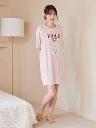 Fashionable Cats & Dogs Jacquard Smoothie Dress