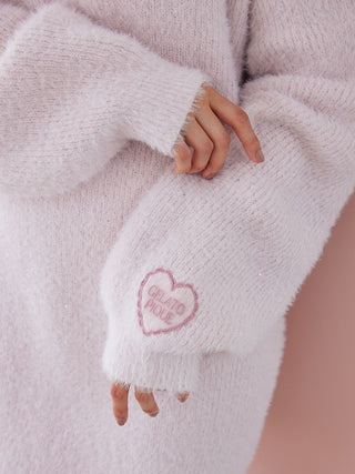 Glitter Feather Heart Dress - view 14