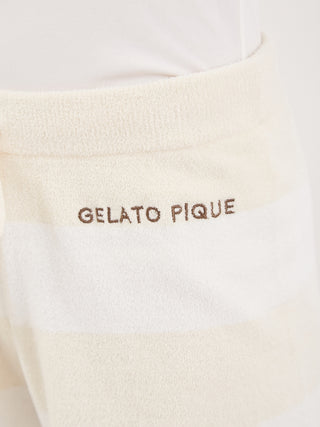 Dinosaur Border Pajama Lounge Shorts - Gelato Pique