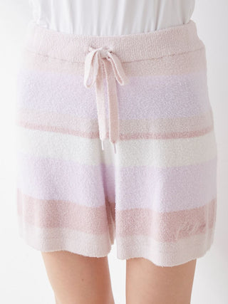 Smoothie Border Lounge Shorts collection item of Loungewear and Shorts for Women at Gelato Pique USA.