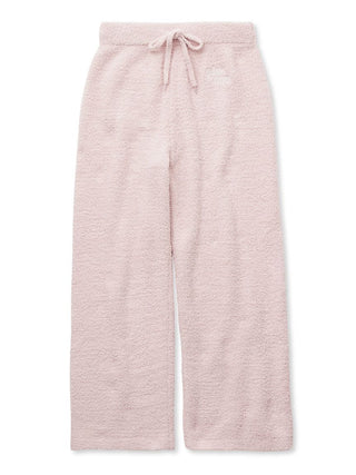  DOG 3 Motif Long Lounge Pants in pink, Women's Loungewear Pants Pajamas & Sleep Pants at Gelato Pique USA 