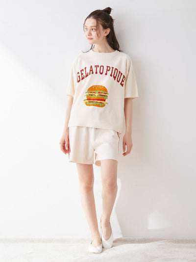 Junk Food Recycled Moco Lounge Shorts gelato pique