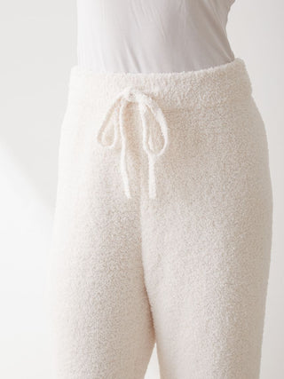 Jacquard Lounge Pants in off white, Women's Loungewear Pants Pajamas & Sleep Pants at Gelato Pique USA.