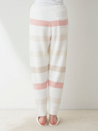 Baby Moco 5 Border Lounge Pants in Pink, Women's Loungewear Pants Pajamas & Sleep Pants at Gelato Pique USA.
