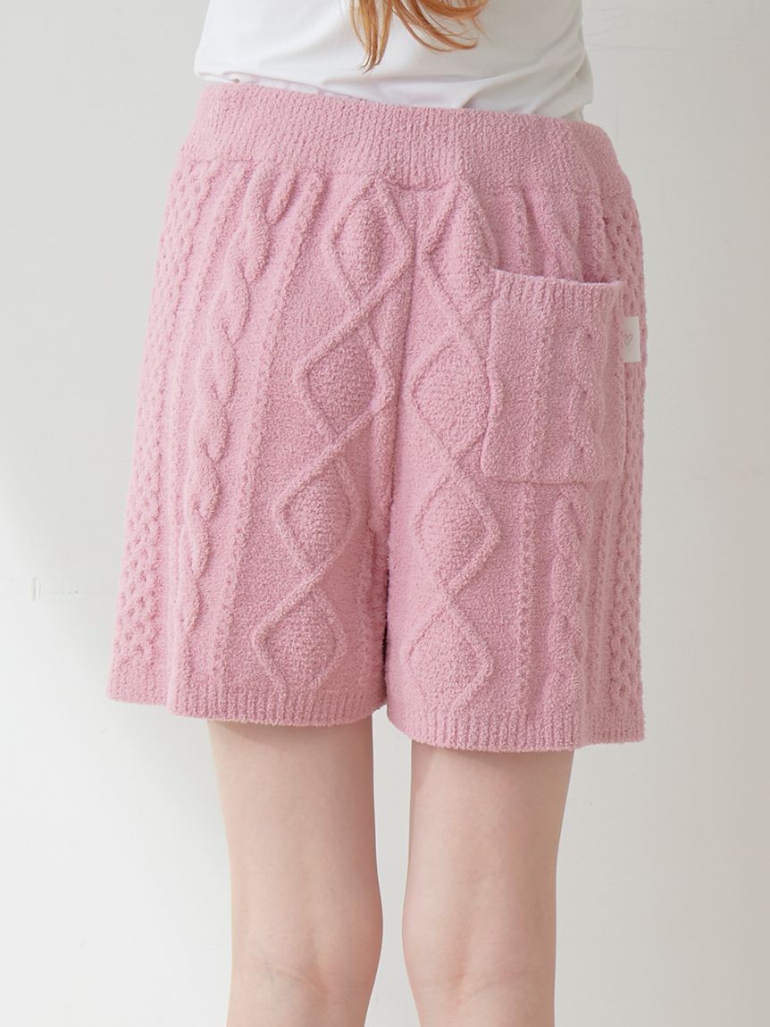 Sweet] Aran Women's Soft Knit Lounge Shorts