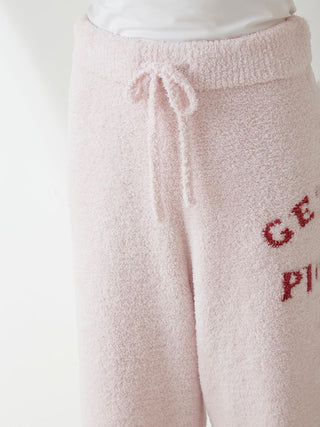 Women's Jacquard Soft Fleece Lounge Pants in Pink, Women's Loungewear Pants Pajamas & Sleep Pants at Gelato Pique USA.