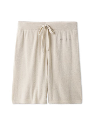 Smoothie Lite Lounge Shorts in beige, Women's Loungewear Shorts at Gelato Pique USA.