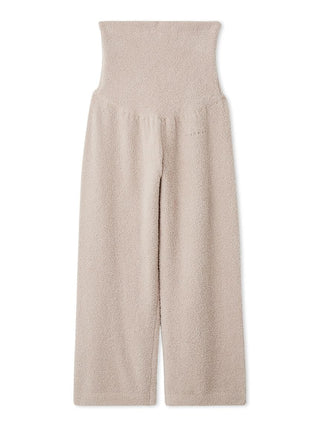 Baby Moco Maternity High-Waisted Lounge Pants in BEIGE, Women's Loungewear Maternity Clothes at Gelato Pique USA.