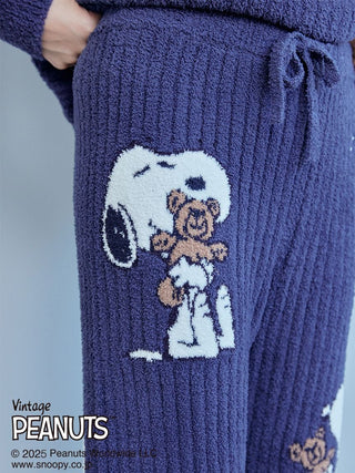 [PEANUTS] SNOOPY×BEAR Jacquard Pants