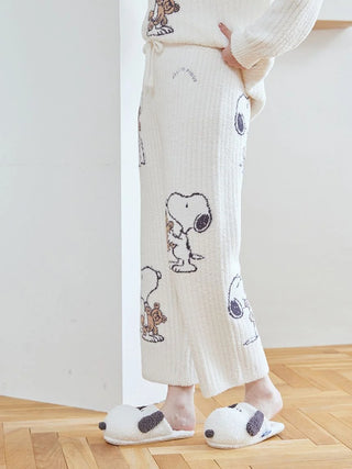 [PEANUTS] SNOOPY×BEAR Jacquard Pants