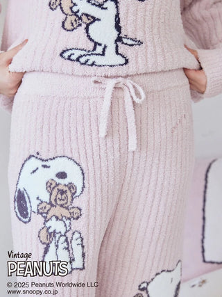 [PEANUTS] SNOOPY×BEAR Jacquard Pants