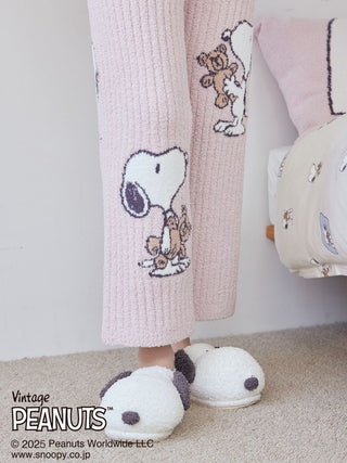 [PEANUTS] SNOOPY×BEAR Jacquard Pants