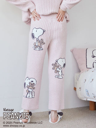 [PEANUTS] SNOOPY×BEAR Jacquard Pants