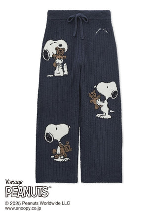 [PEANUTS] SNOOPY×BEAR Jacquard Pants