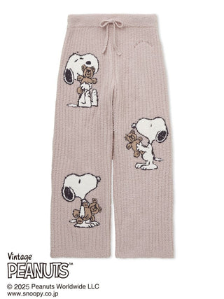 [PEANUTS] SNOOPY×BEAR Jacquard Pants