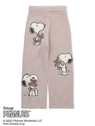 [PEANUTS] SNOOPY×BEAR Jacquard Pants