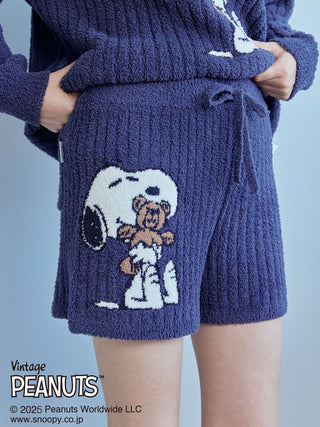 [PEANUTS] SNOOPY×BEAR Jacquard Shorts