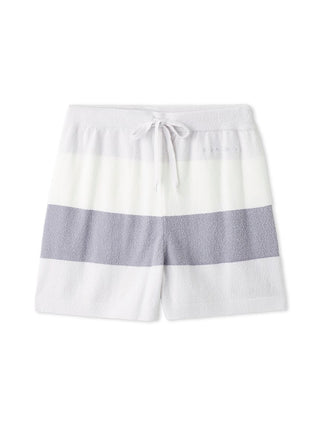 Gelato Pique USA Durable Smoothie Border Lounge Shorts in premium loungewear with classic stripe pattern for effortless comfort.