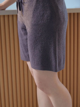 Gelato Pique USA Premium Loungewear Smoothie Lite Lounge Shorts, featuring a smooth texture, logo waist, and side pockets.