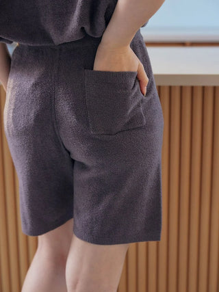 Smoothie Lite Lounge Shorts by Gelato Pique USA, premium loungewear in thin, soft knit material with side pockets.