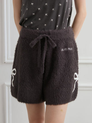 [HALLOWEEN] Ribbon Feather Shorts