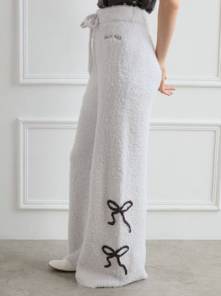 [HALLOWEEN] Ribbon Feather Long Pants